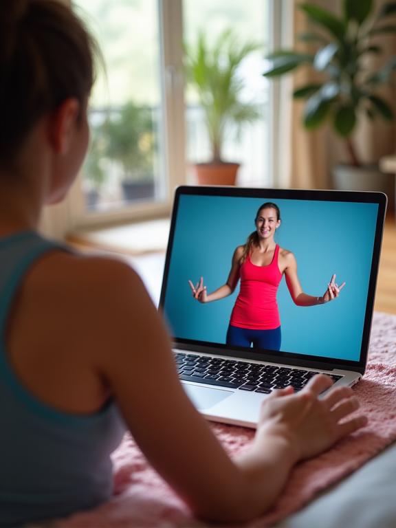 Virtual fitness training